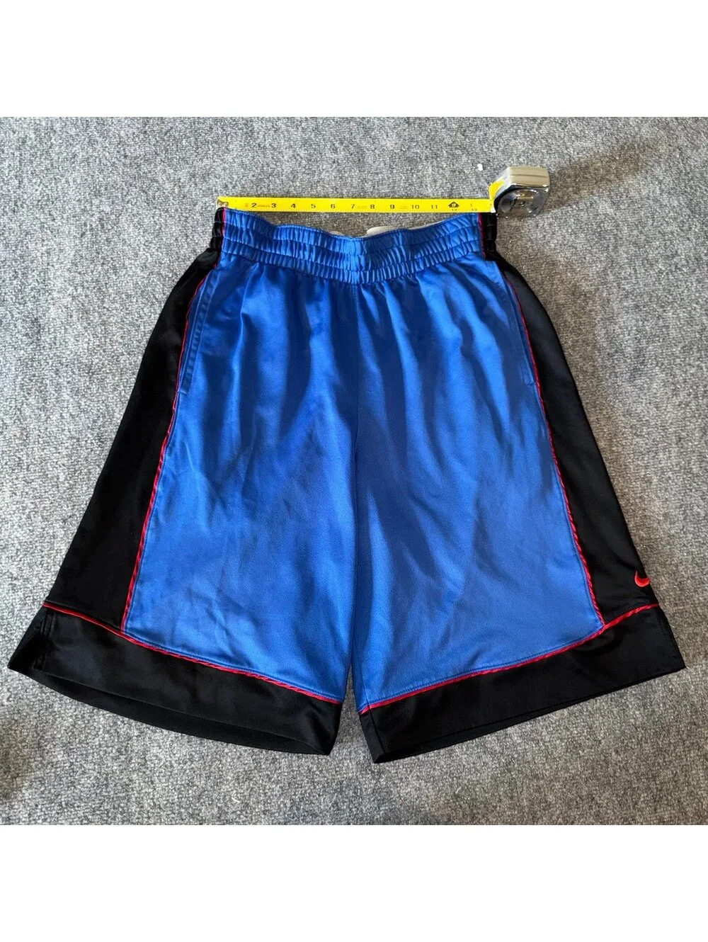 Nike Multicolor Baggy Hoop Shorts Mens MD Vtg y2k 90s Rare